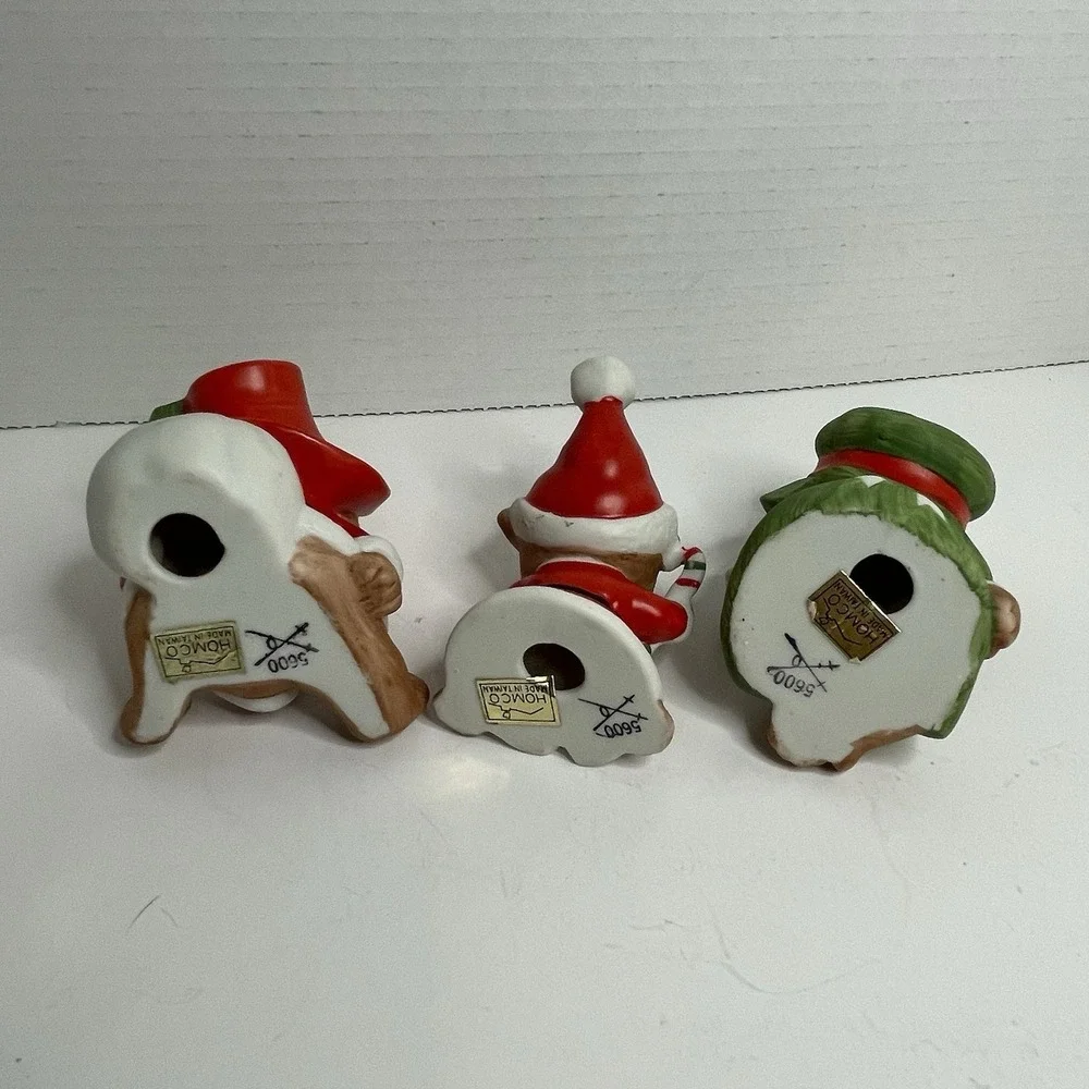 Homco christmas bear